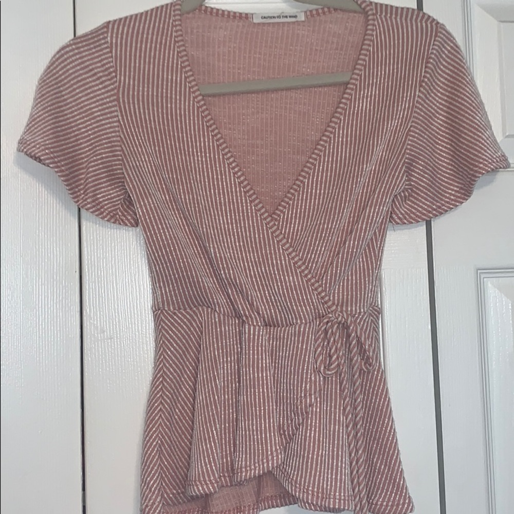 Soft striped blouse